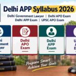 Delhi APP Syllabus 2026: Delhi Government Lawyer syllabus: Delhi APO Exam: Delhi APP Exam: UPSC APO Exam