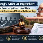 Dhanraj v. State of Rajasthan: Supreme Court Acquits Accused Over Fatal Identification and Medical Evidence Gaps