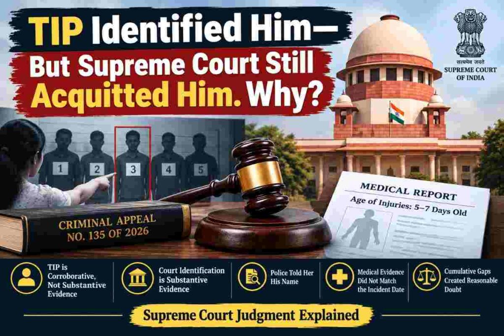 “TIP Identified Him—But Supreme Court Still Acquitted Him. Why?”
