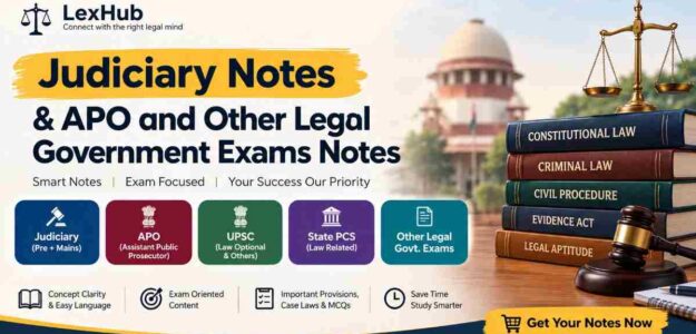 Judiciary Notes